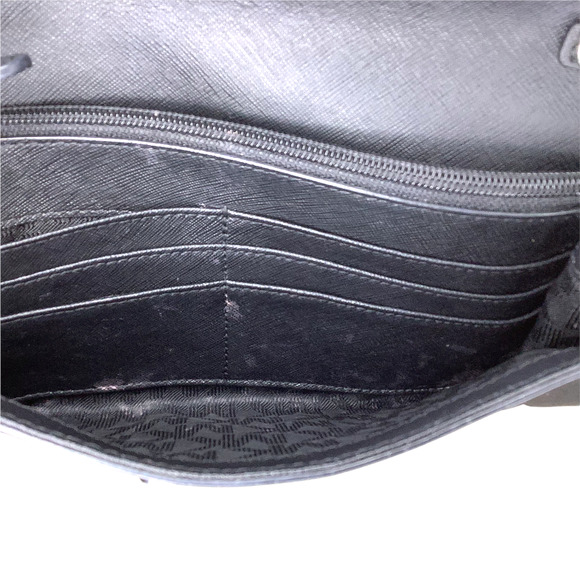 Michael Kors Purse Cynthia Clutch Crossbody Shoulder Saffiano Leather 30S6TCYC3L - Picture 9 of 9